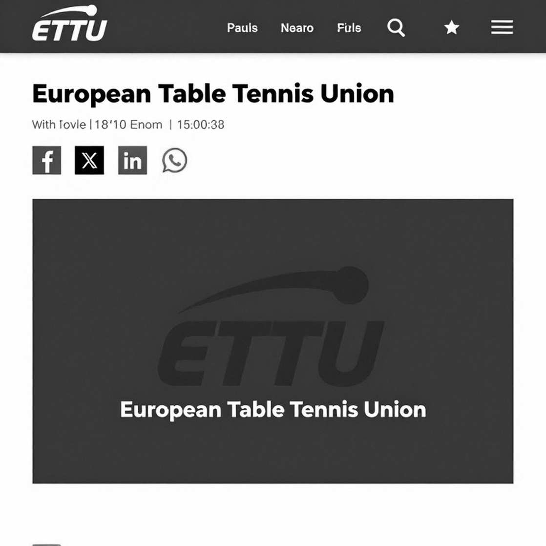 Table Tennis and Blank Data Sheets: The Real Signal Lives in the Rulebook, Not the Rankings Table Tennis and Blank Data Sheets: The Real Signal Lives in the Rulebook, Not the Rankings